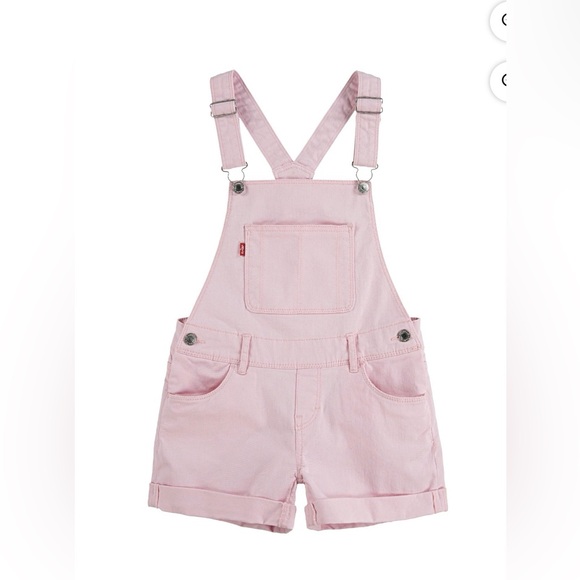 Levi's Other - Levi's Light Pink Kids Overalls sz 7